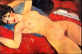 Modigliani, Amedeo : Nude Sdraiato